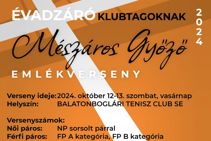 Évadzáró teniszverseny